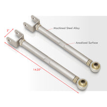 Load image into Gallery viewer, Nissan 240SX S13 S14 1989-1998 / 300ZX Z32 1990-1996 Rear Lower Adjustable Toe Control Arms Silver