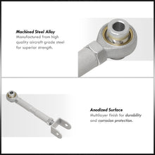 Load image into Gallery viewer, Nissan 240SX S13 S14 1989-1998 / 300ZX Z32 1990-1996 Rear Lower Adjustable Traction Control Arms Silver