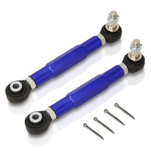 Load image into Gallery viewer, Mitsubishi Lancer EVO VII VIII IX 2003-2007 Rear Lower Adjustable Toe Control Arms Blue