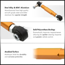 Load image into Gallery viewer, Mitsubishi Lancer EVO VII VIII IX 2003-2007 Rear Lower Adjustable Toe Control Arms Gold