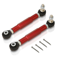 Load image into Gallery viewer, Mitsubishi Lancer EVO VII VIII IX 2003-2007 Rear Lower Adjustable Toe Control Arms Red