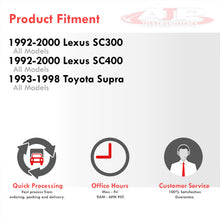 Load image into Gallery viewer, Lexus SC300 SC400 1992-2000 / Toyota Supra 1993-1998 Rear Lower Adjustable Traction Control Arms Purple