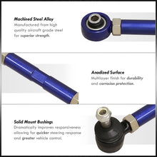 Load image into Gallery viewer, Mitsubishi Lancer EVO X 2008-2015 Rear Lower Adjustable Toe Control Arms Blue