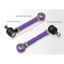 Load image into Gallery viewer, Mitsubishi Lancer EVO X 2008-2015 Rear Lower Adjustable Toe Control Arms Purple