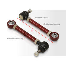 Load image into Gallery viewer, Mitsubishi Lancer EVO X 2008-2015 Rear Lower Adjustable Toe Control Arms Red