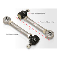 Load image into Gallery viewer, Mitsubishi Lancer EVO X 2008-2015 Rear Lower Adjustable Toe Control Arms Silver
