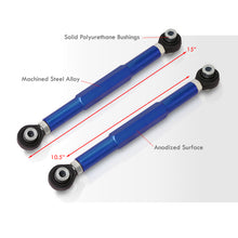 Load image into Gallery viewer, Mitsubishi Lancer EVO X 2008-2015 Rear Lower Adjustable Camber Kit Control Arms Blue