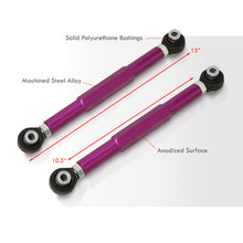 Load image into Gallery viewer, Mitsubishi Lancer EVO X 2008-2015 Rear Lower Adjustable Camber Kit Control Arms Purple