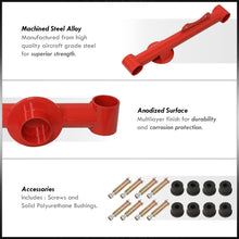 Load image into Gallery viewer, Ford Mustang 1979-2004 Rear Lower Control Arms Red (Excluding 1999-2004 Cobra)