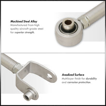 Load image into Gallery viewer, Mazda Miata MX-5 2016-2023 Rear Lower Adjustable Camber Kit Control Arms Silver