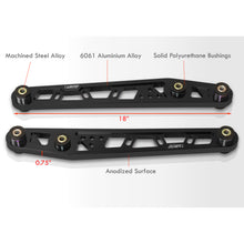 Load image into Gallery viewer, JDM Sport Honda Civic 1996-2000 Rear Lower Control Arms Black with Black Bushings