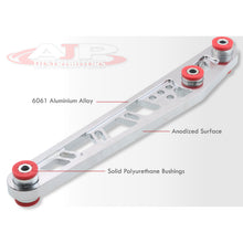 Load image into Gallery viewer, JDM Sport Honda Civic 1996-2000 Rear Lower Control Arms Polished with Red Bushings