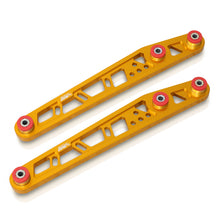 Load image into Gallery viewer, JDM Sport Honda Civic 1996-2000 Rear Lower Control Arms Gold with Red Bushings