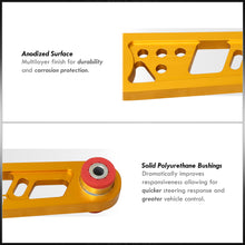 Load image into Gallery viewer, JDM Sport Honda Civic 1996-2000 Rear Lower Control Arms Gold with Red Bushings