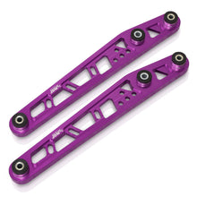 Load image into Gallery viewer, JDM Sport Honda Civic 1996-2000 Rear Lower Control Arms Purple with Black Bushings