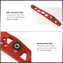 Load image into Gallery viewer, JDM Sport Honda Civic 1996-2000 Rear Lower Control Arms Red with Black Bushings