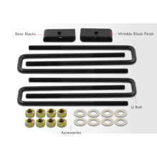 Load image into Gallery viewer, Chevrolet Silverado 1500 1999-2023 / GMC Sierra 1500 1999-2023 1" Rear Leveling Lift Kit Black