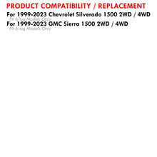 Load image into Gallery viewer, Chevrolet Silverado 1500 1999-2023 / GMC Sierra 1500 1999-2023 1" Rear Leveling Lift Kit Black