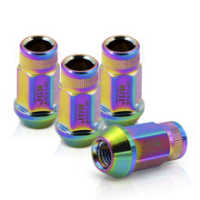 Load image into Gallery viewer, JDM Sport M12 X 1.25 Aluminum Open Lug Nuts Multi Color (4 Piece)