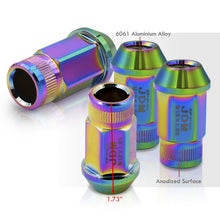 Load image into Gallery viewer, JDM Sport M12 X 1.25 Aluminum Open Lug Nuts Multi Color (4 Piece)