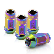 Load image into Gallery viewer, JDM Sport M12 X 1.5 Aluminum Open Lug Nuts Multi Color (4 Piece)