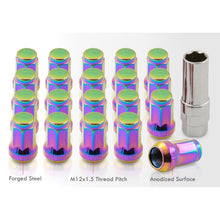 Load image into Gallery viewer, M12 x 1.5 OEM Style Steel Lug Nuts Neo Chrome (20 Piece)