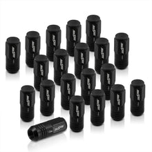 Load image into Gallery viewer, M12 x 1.25 Aluminum Closed Lug Nuts Black (20 Piece)