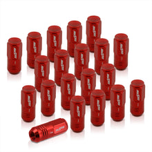 Load image into Gallery viewer, M12 x 1.5 Aluminum Closed Lug Nuts Red (20 Piece)