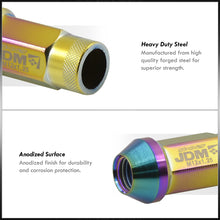 Load image into Gallery viewer, JDM Sport M12 x 1.25 Heavy Duty Steel Lug Nuts Neo Chrome (20 Piece)
