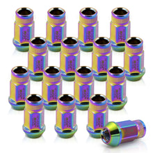 Load image into Gallery viewer, JDM Sport M12 X 1.25 Aluminum Open Lug Nuts Multi Color (16 Piece)