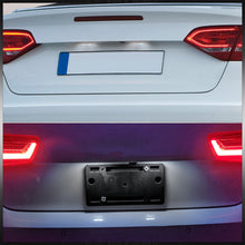 Load image into Gallery viewer, Audi A3 A4 A5 A6 A8 Q7 White SMD LED License Plate Lights Clear Len