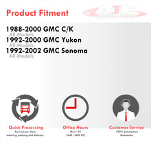 Load image into Gallery viewer, Chevrolet C/K Series 1988-2000 / Suburban Tahoe 1992-2000 / Blazer 1992-1994 / S10 1994-2002 / Cadillac Escalade 1999-2000 / GMC C/K 1988-2000 / Yukon 1992-2000 / Sonoma 1992-2002 White SMD LED License Plate Lights Clear Len