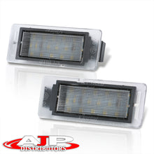Load image into Gallery viewer, Buick / Chevrolet / Cadillac / GMC / Opel / Pontiac White SMD LED License Plate Lights Clear Len