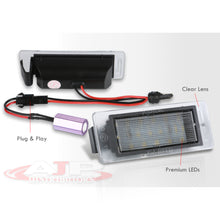 Load image into Gallery viewer, Buick / Chevrolet / Cadillac / GMC / Opel / Pontiac White SMD LED License Plate Lights Clear Len
