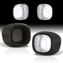 Load image into Gallery viewer, Chevrolet Blazer 1998-2005 / S10 Pickup 1998-2004 / GMC Jimmy 1998-2001 / Sonoma 1998-2004 / Oldmobile Bravada 1998-2001 White SMD LED License Plate Lights Clear Len (Fleetside Truck Models Only)