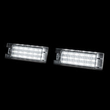Load image into Gallery viewer, Cadillac XTS 2018-2019 / Chevrolet Camaro 2014-2023 / Malibu 2013-2016 / Volt 2011-2019 White SMD LED License Plate Lights Clear Len