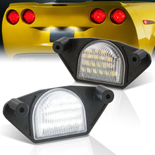 Load image into Gallery viewer, Chevrolet GMC C/K 1988-1999 / Corvette 1984-2013 White SMD LED License Plate Lights Clear Len