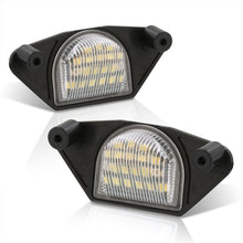 Load image into Gallery viewer, Chevrolet GMC C/K 1988-1999 / Corvette 1984-2013 White SMD LED License Plate Lights Clear Len