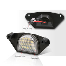 Load image into Gallery viewer, Chevrolet GMC C/K 1988-1999 / Corvette 1984-2013 White SMD LED License Plate Lights Clear Len