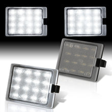 Load image into Gallery viewer, Dodge Durango 2014-2022 White SMD LED License Plate Lights Clear Len