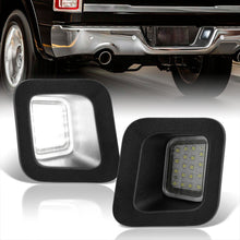 Load image into Gallery viewer, Dodge Ram 2003-2018 White SMD LED License Plate Lights Clear Len