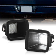 Load image into Gallery viewer, Ford F250 F350 F450 Super Duty 2017-2022 White SMD LED License Plate Lights Clear Len