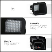 Load image into Gallery viewer, Ford F250 F350 F450 Super Duty 2017-2022 White SMD LED License Plate Lights Clear Len