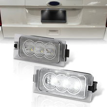 Load image into Gallery viewer, Ford Edge 2007-2014 / Escape 2008-2012 White SMD LED License Plate Lights Clear Len
