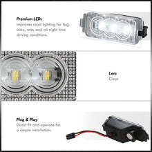 Load image into Gallery viewer, Ford Edge 2007-2014 / Escape 2008-2012 White SMD LED License Plate Lights Clear Len
