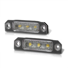 Load image into Gallery viewer, Ford Flex 2009-2015 / Focus 2008-2012 / Fusion 2006-2012 / Mustang 2010-2014 / Taurus 2010-2015 White SMD LED License Plate Lights Clear Len