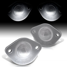 Load image into Gallery viewer, Ford Mustang 1994-2004 White SMD LED License Plate Lights Clear Len
