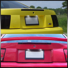 Load image into Gallery viewer, Ford Mustang 1994-2004 White SMD LED License Plate Lights Clear Len