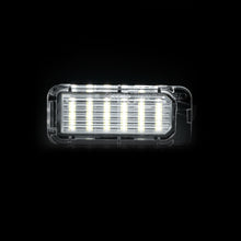 Load image into Gallery viewer, Ford C-Max 2013-2018 / Edge 2015-2018 / Ecosport 2018-2022 / Ranger 2019-2023 / Transit 2015-2023 / Jaguar XJ X351 2009-2016 / Jaguar XF X250 2007-2015 White SMD LED License Plate Lights Clear Len
