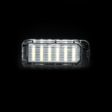 Load image into Gallery viewer, Ford C-Max 2013-2018 / Edge 2015-2018 / Ecosport 2018-2022 / Ranger 2019-2023 / Transit 2015-2023 / Jaguar XJ X351 2009-2016 / Jaguar XF X250 2007-2015 White SMD LED License Plate Lights Clear Len